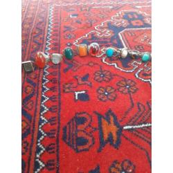 Edel steen agad turquoise.