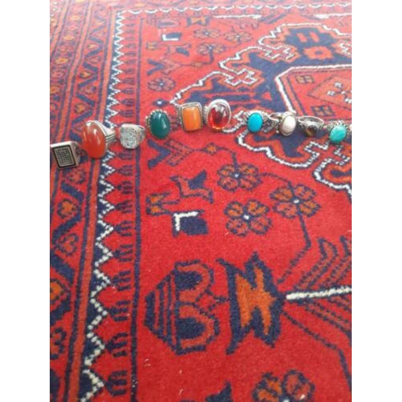 Edel steen agad turquoise.