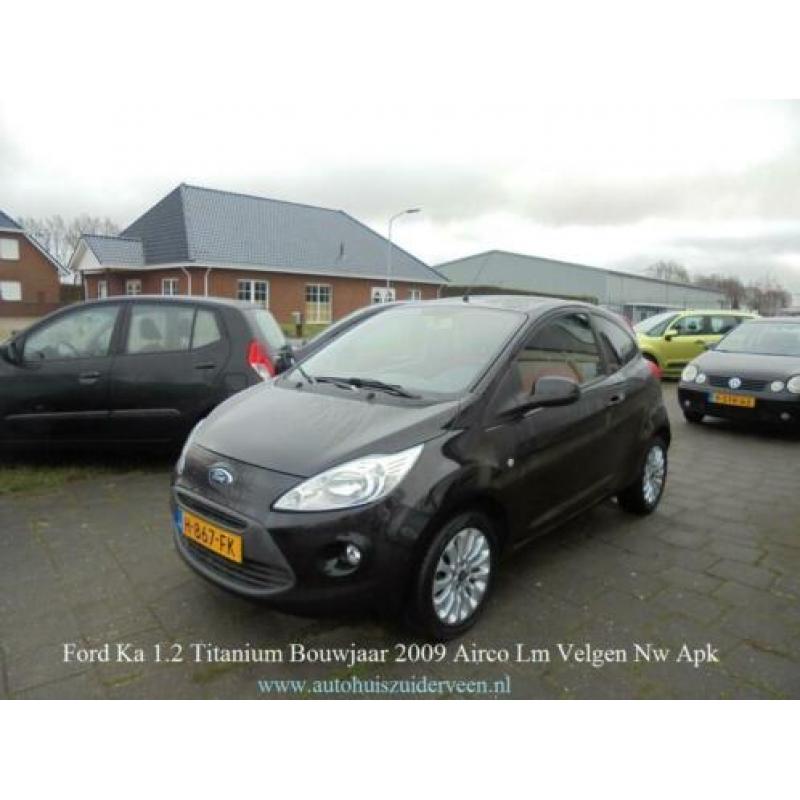 FORD Ka 1.2 51KW Titanium Airco Lm Vlg Zeer Mooi Nw Apk