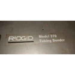 Ridgid 370 buigkoffer