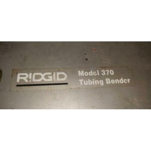Ridgid 370 buigkoffer
