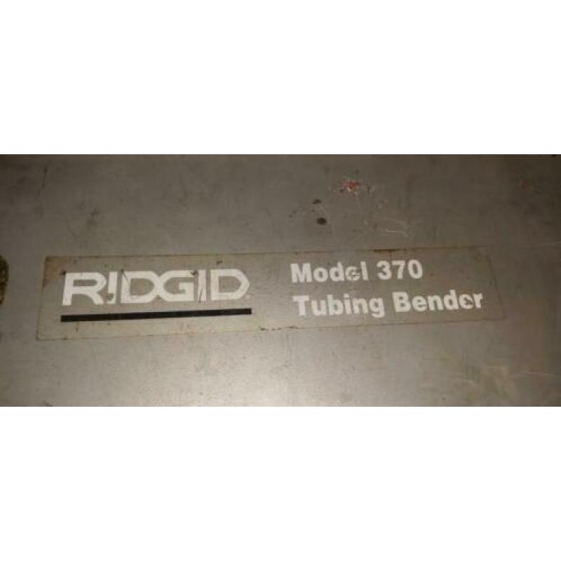 Ridgid 370 buigkoffer