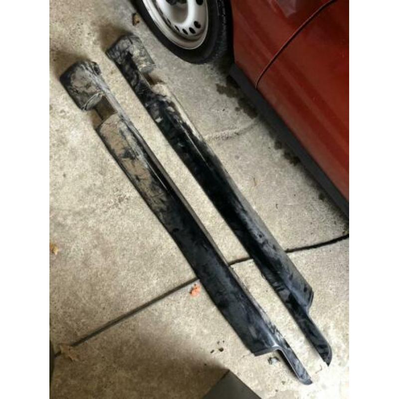 Side skirts opel corsa B zwart
