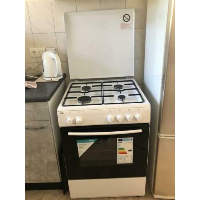 Gasfornuis met oven.