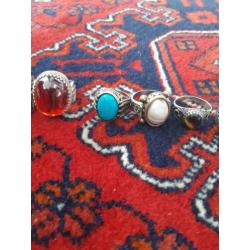 Edel steen agad turquoise.