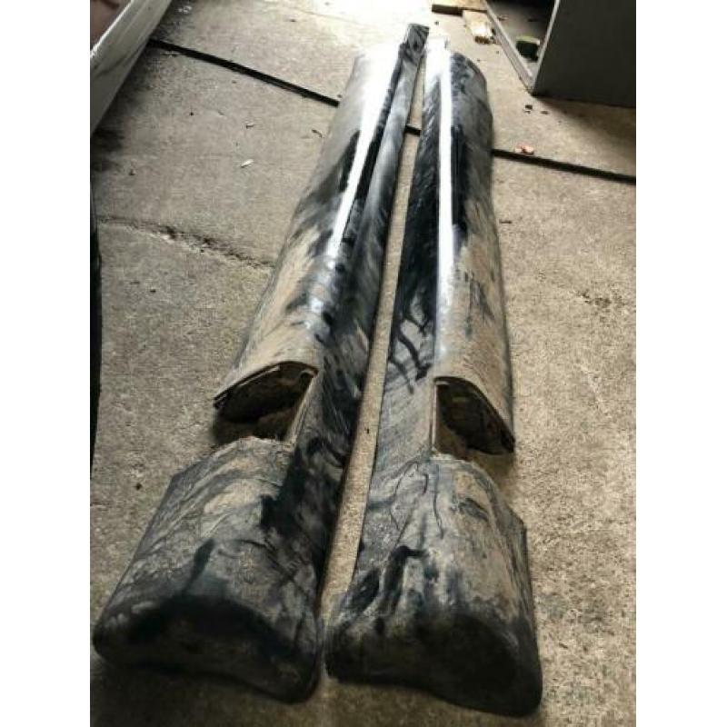 Side skirts opel corsa B zwart