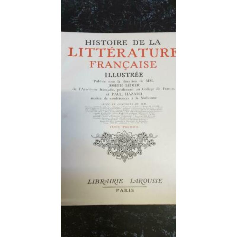 Historie De la Litterature