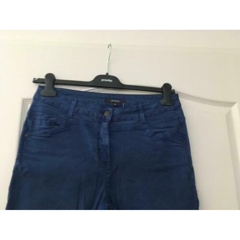 Broek Blauw 40 PROMISS Stretch