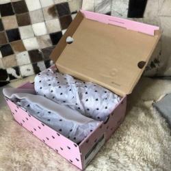 Dr Martens Lazy Oaf buckle creepers maat 43 zwart roze
