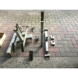 Fietsendrager Twinny Load met adapater voor caravan!