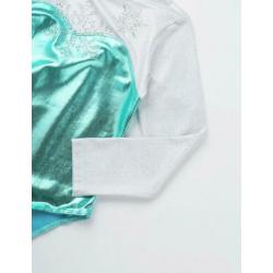 Turnpakje groen wit 104 110 116 122 128 134 turquoise