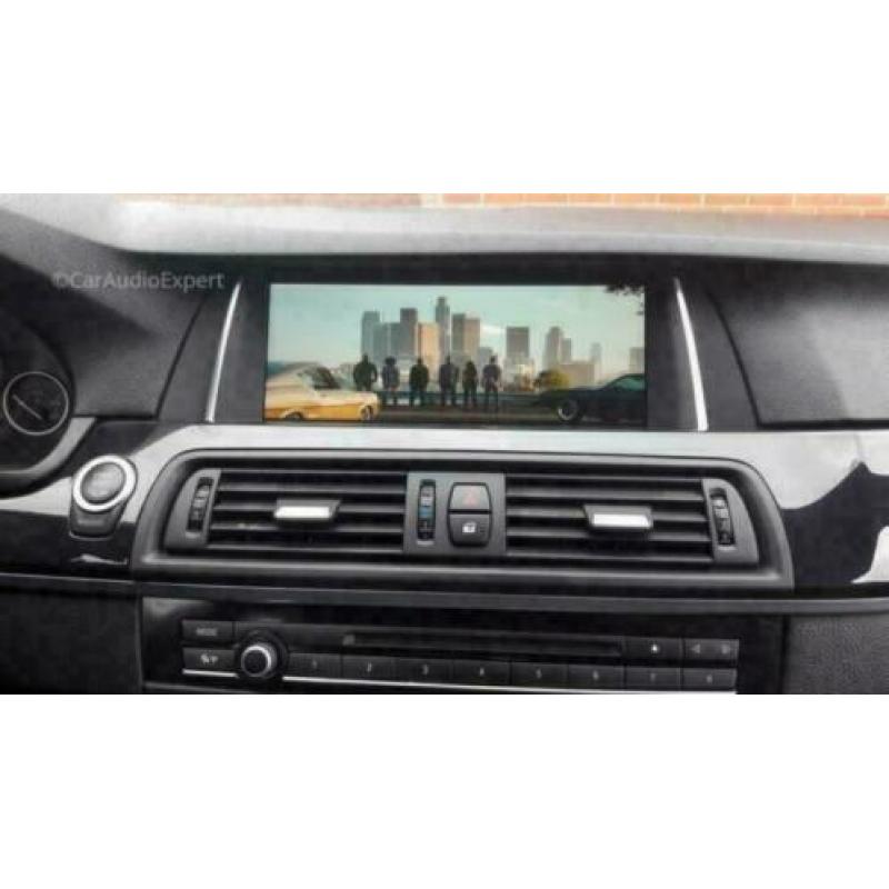 BMW 5serie F10 F11 GT navigatie android 9 ID7 dab carplay 4G