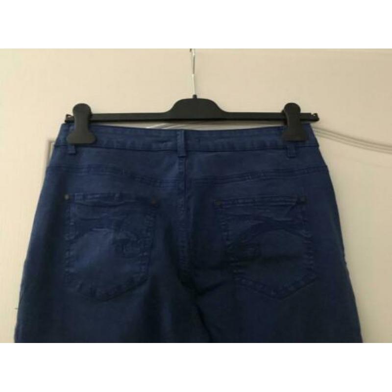 Broek Blauw 40 PROMISS Stretch