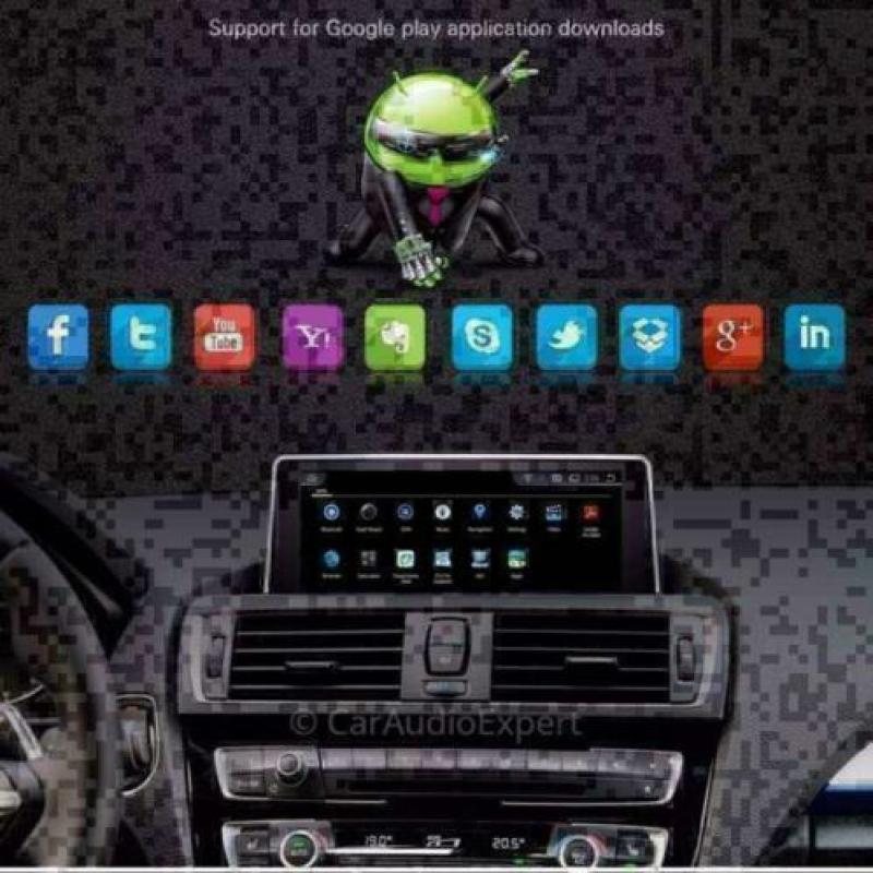 BMW 1serie F20 navigatie android 9.0 iDrive 8.8'' dab carkit