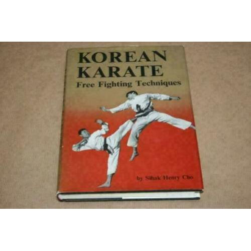 Boek - Korean Karate - Free Fighting Techniques !!