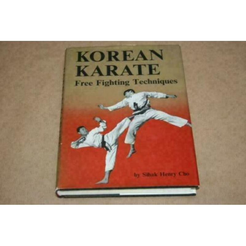 Boek - Korean Karate - Free Fighting Techniques !!
