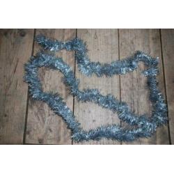 Kerstboom slingers Zilver