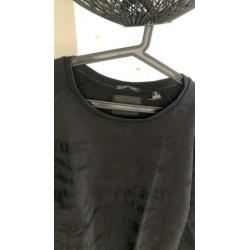 Zwarte sweater van Maison Scotch in maat 4