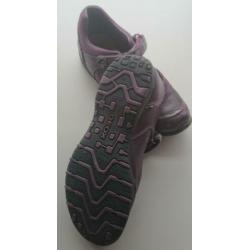 GEOX FRECCIA donker paars ballerina’s - maat 32