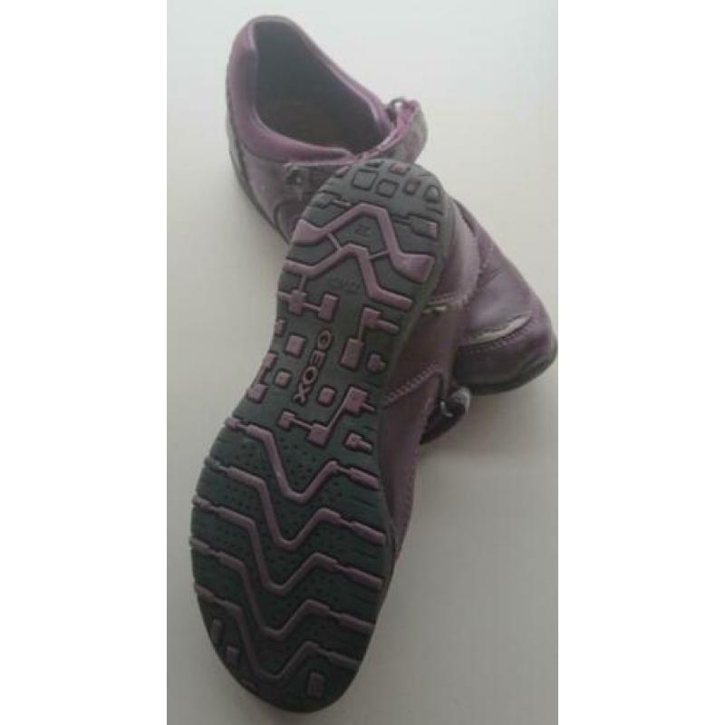 GEOX FRECCIA donker paars ballerina’s - maat 32