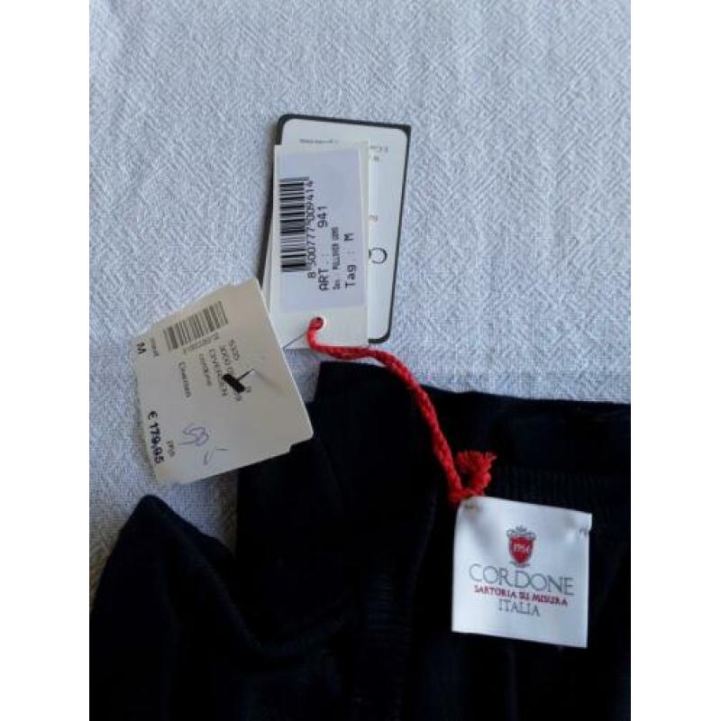 Nieuw met label made in Italy Cordone katoen trui mt M