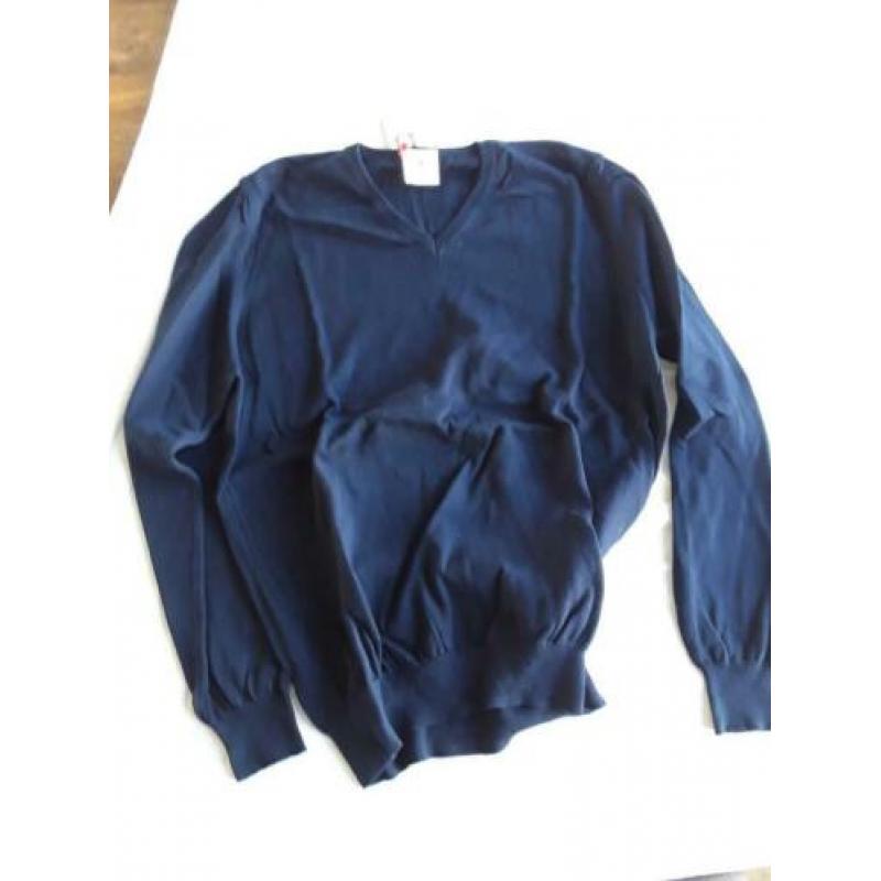 Nieuw met label made in Italy Cordone katoen trui mt M