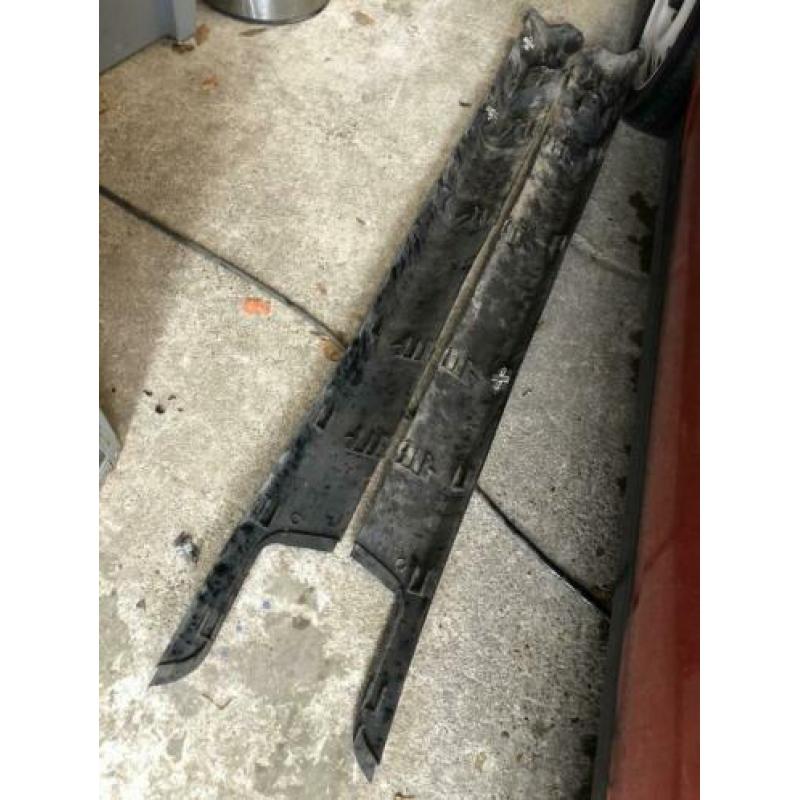 Side skirts opel corsa B zwart