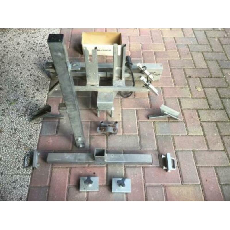 Fietsendrager Twinny Load met adapater voor caravan!