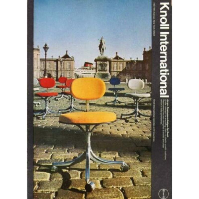 Knoll Jorgen Rasmussen ?Kevi Chairs”, vintage design