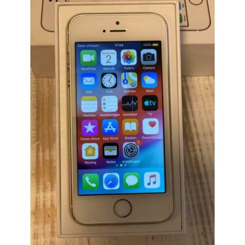 iPhone 5S als nieuw 16GB GOLD