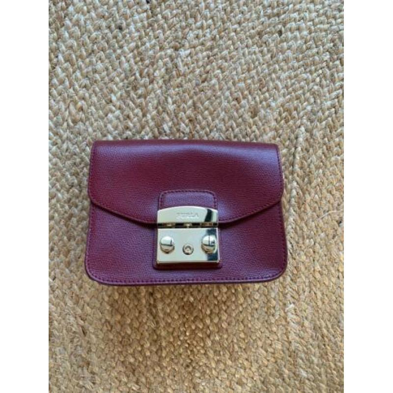 Furla Metropolis mini bag tas Ciliegia rood