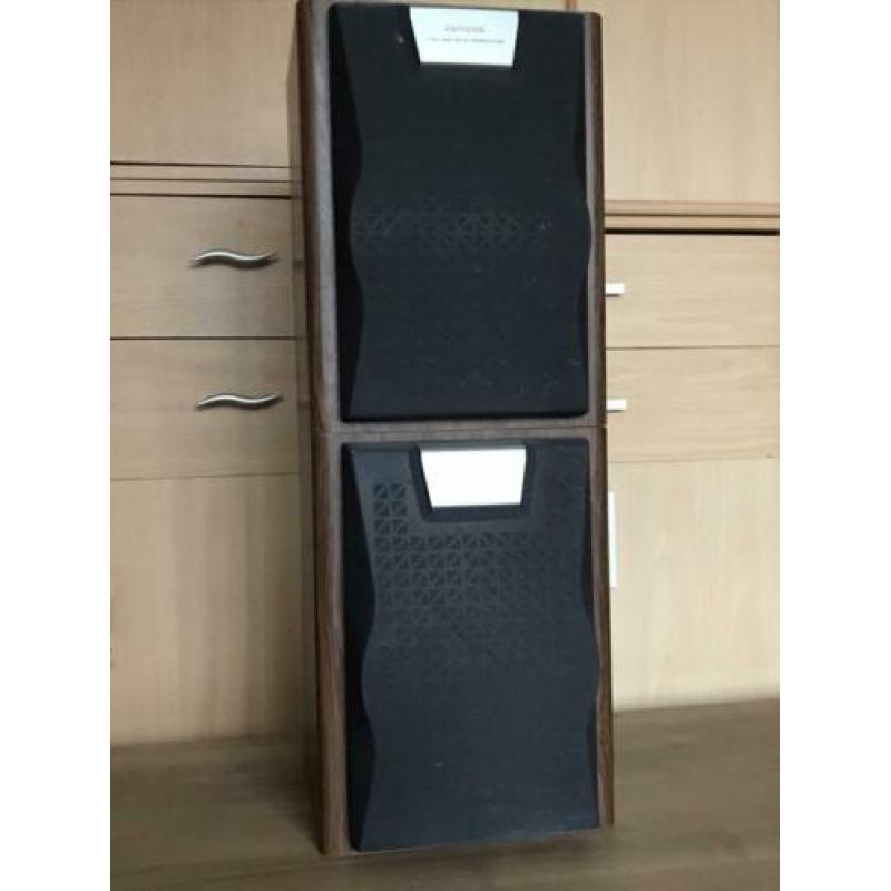 Set Aiwa Luidsprekers 80 Watt 2-Weg + Bassreflex Eiken