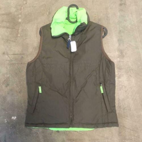 Bodywarmer PK Twee zijden draagbaar | Bruin Groen | Maat M