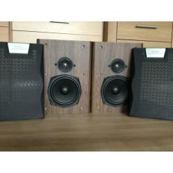 Set Aiwa Luidsprekers 80 Watt 2-Weg + Bassreflex Eiken