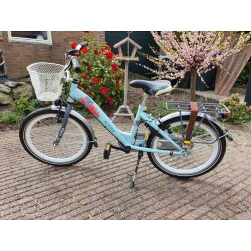 Alpina Girl Power meisjesfiets als nieuw met mandje 16 inch