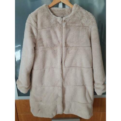 Nieuwe Cars faux fur fluffy imitatie bontjas maat M teddyjas