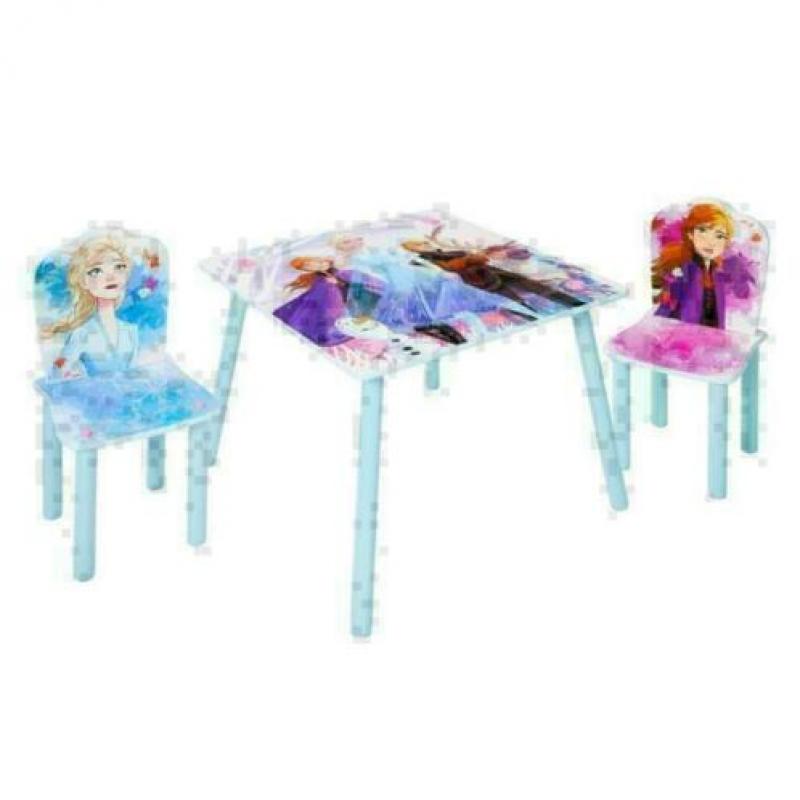 Disney Frozen2 Tafel met 2 Stoeltjes - Gratis Verzending