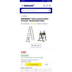herzberg 15 treden 5m60 hoog max