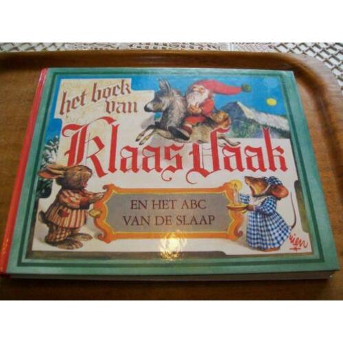 ORGINEEL BOEK kLAAS VAAK EN HET ABC VAN DE SLAAP rIEN POORTV