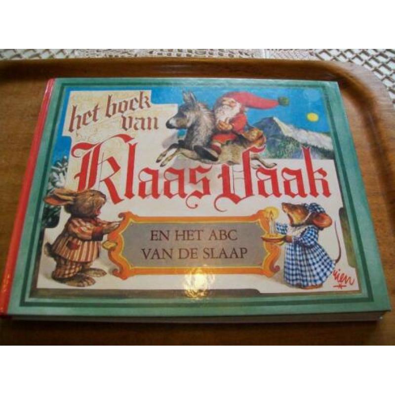 ORGINEEL BOEK kLAAS VAAK EN HET ABC VAN DE SLAAP rIEN POORTV