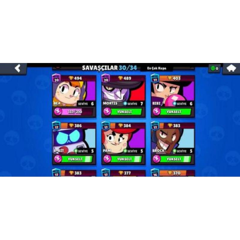 12,5K Brawl Stars Account ?????