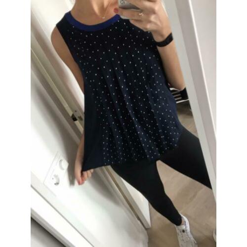 Donkerblauwe Tommy Hilfiger top S NIEUW!