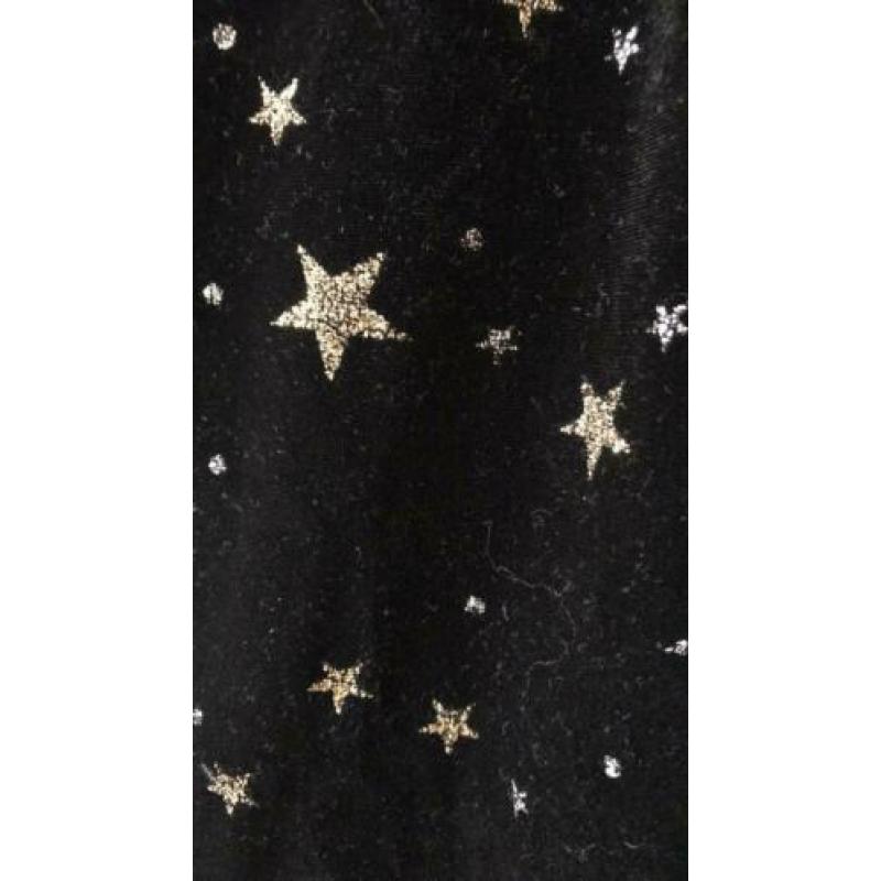 Loavies chique blouse zwart velours maat m