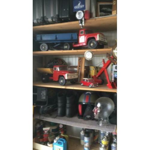 Oud ijzer speelgoed blikken auto.s camocean zil