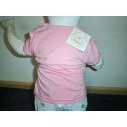 glitter shirtje van Dirkje Nieuw met kaartje