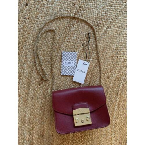 Furla Metropolis mini bag tas Ciliegia rood