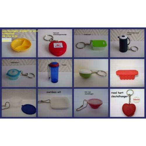 004) Sleutelhanger, magneet of mini; Tupperware