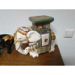 Uitverkoop!! 6 mooie olifantenbeelden voor €95,-!