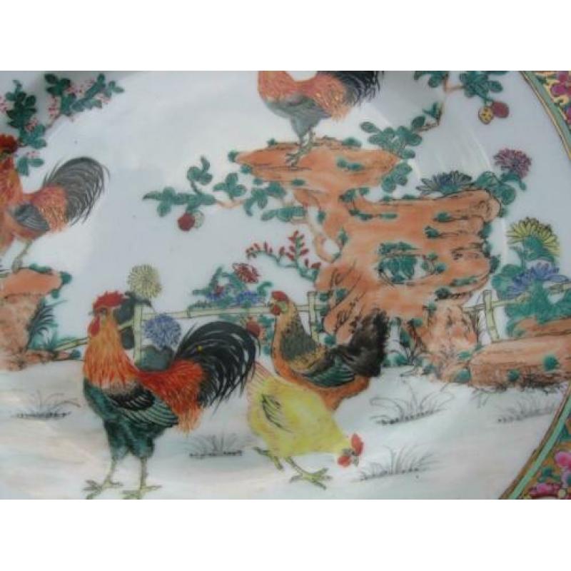 Chinees. hanen decoraties.