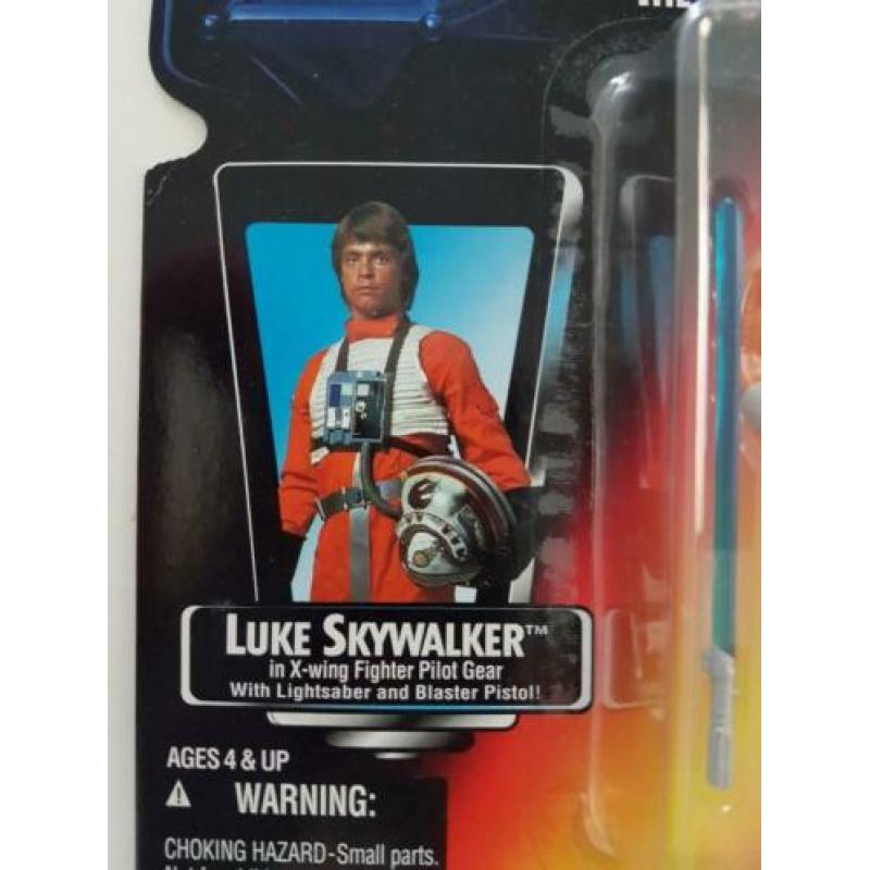-40% Star Wars POTF Red Photo Luke Skywalker X-Wing